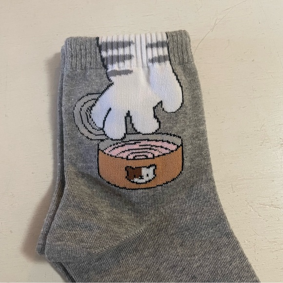 NWT Cute Cat Socks - Picture 3 of 5